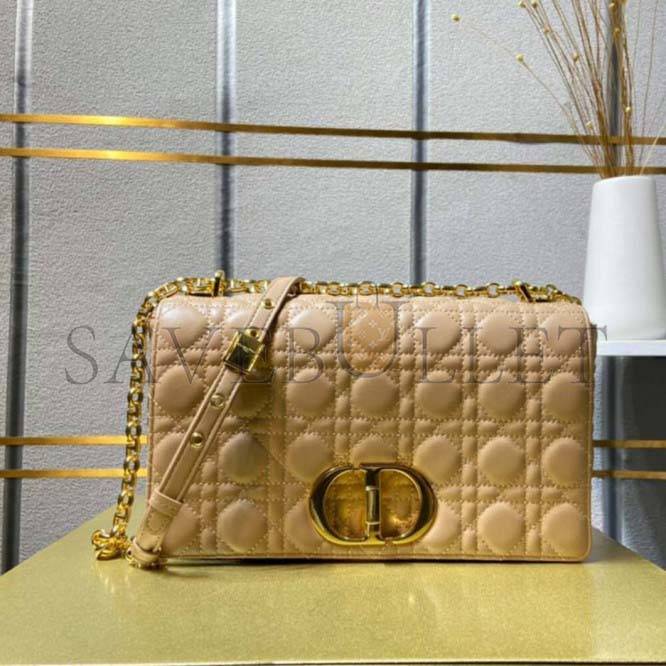 DIOR LARGE CARO HANDBAG  M9243UWHC_M39U  (29cm*18cm*10cm)